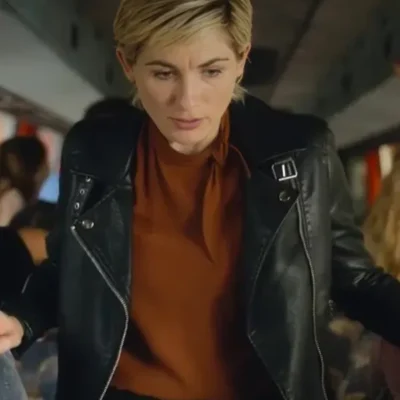 Toxic Town Jodie Whittaker Leather Jacket