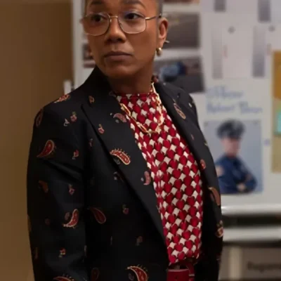 Will Trent S03 Sonja Sohn Paisley Print Blazer