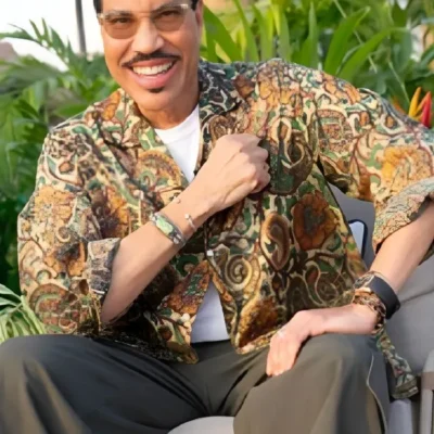 American Idol S23 Lionel Richie Floral Shirt