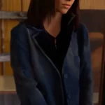Ghost Whisperer 2025 Jennifer Love Hewitt Blue Tapestry Coat