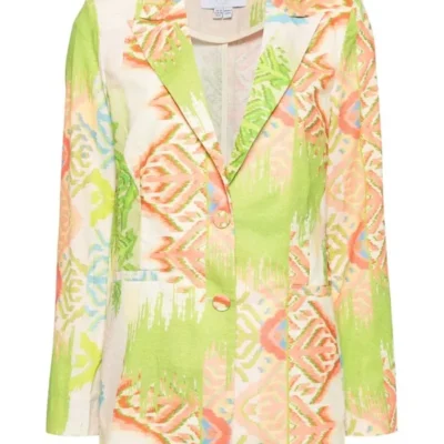 Great British Bake Off S15 Alison Hammond Graphic Print Blazer