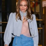 Jennifer Lopez Climbing in Heels 2025 Jacket