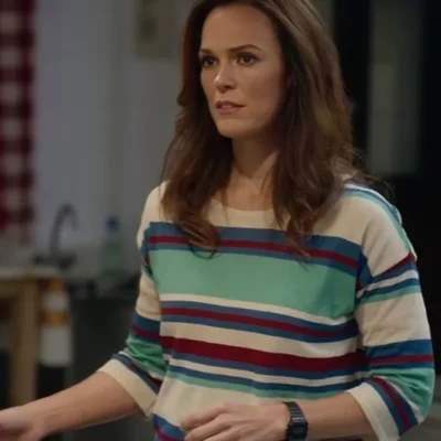 Journey to You 2025 Erin Cahill Striped Shirt