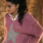 La Dolce Villa 2025 Maia Reficco Pink Silver Star Sweater