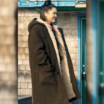 North of North Anna Lambe Shearling Coat