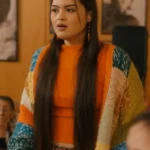 North Of North 2025 Anna Lambe Colorblock Patchwork Cardigan