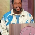 Sherri Jawn Murray White And Blue Printed Suit