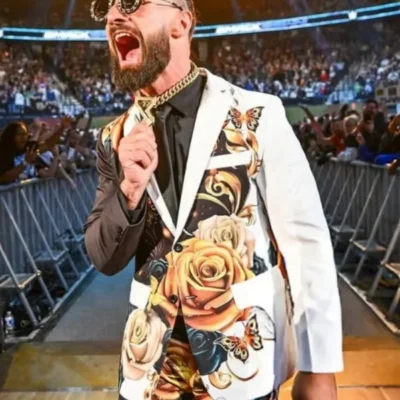 SmackDown Seth Rollins White Blazer