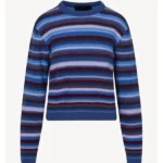 The Life List 2025 Sofia Carson Blue Striped Sweater