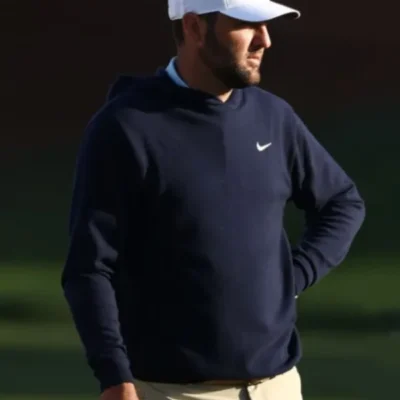 The Players Championship 2025 Scottie Scheffler Blue Hoodie