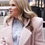 The Today Show 2025 Jenna Bush Hager Blue Pom Sweater