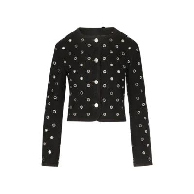 The View 2025 Joy Behar Grommet Embellished Jacket