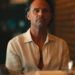 The White Lotus Rick Hatchett White Shirt