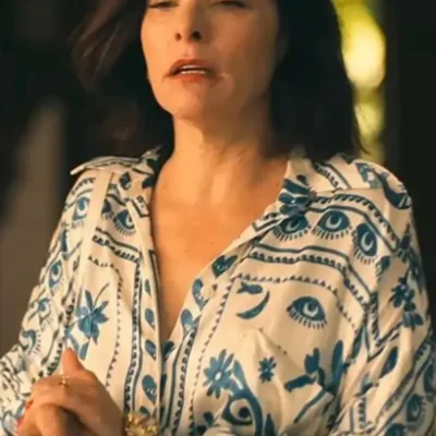 Parker Posey Printed Mini Dress