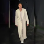 American Idol S08 Lionel Richie Long White Coat