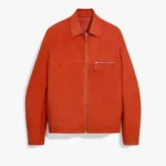 American Idol S23 Lionel Richie Orange Suede Jacket