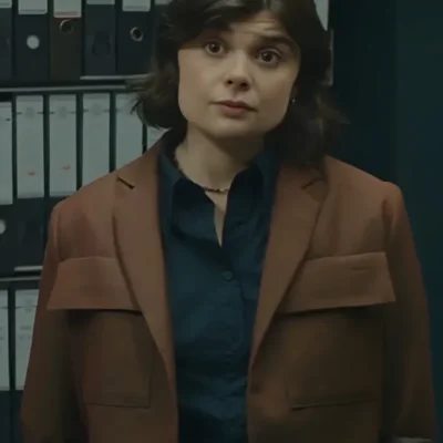 Death Valley S01 Gwyneth Keyworth Brown Blazer