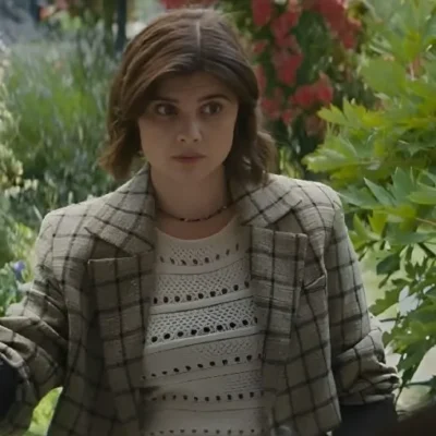 Death Valley S01 Gwyneth Keyworth Plaid Blazer