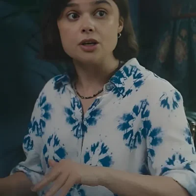 Death Valley S01 Gwyneth Keyworth White Shirt