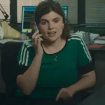 Death Valley S01 Gwyneth Keyworth Green Shirt