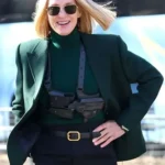 Dexter Resurrection 2025 Uma Thurman Green Blazer