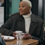 Harlem S03 Jerrie Johnson Check Trench Coat