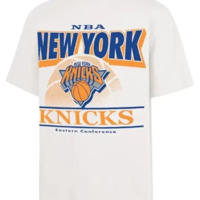 New York Knicks 47 White City Edition Shifty Foundation T-Shirt