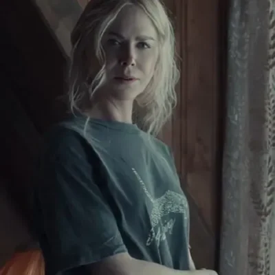 Nine Perfect Strangers Nicole Kidman Leopard Tee