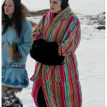 North of North Anna Lambe Multicolor Striped Robe