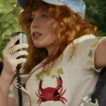 Poker Face S2 Natasha Lyonne Crab Shirt