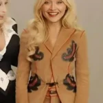 Sabrina Carpenter Camel Corduroy Jacket