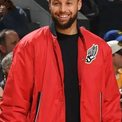 Steph Curry Red Jacket
