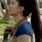 SurrealEstate S03 Eleonora Poutilova Colorblock Striped Sweater