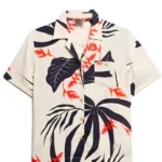 The Feud S01 Jamie-Lee O’Donnell Leaf Print Shirt