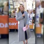 The Today Show 2025 Savannah Guthrie Gray Coat