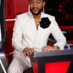 The Voice S25 Pinstripe Suit