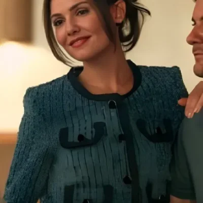 The Waterfront Danielle Campbell Denim Cropped Jacket