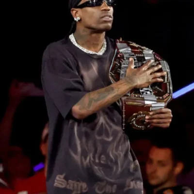 Travis Scott WrestleMania 41 T-Shirt