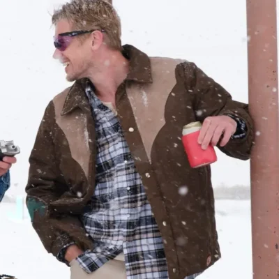 Vengeance Boyd Holbrook Brown Jacket