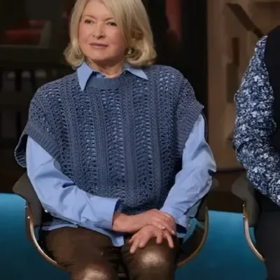 Yes Chef Martha Stewart Net Sweater