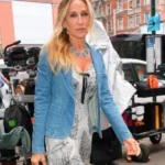 And Just Like That S03 Sarah Jessica Parker Denim Blazer