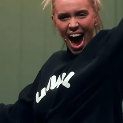 Call Her Alex S01 Alex Cooper Black Unwell Sweatshirt