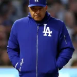 Dave Roberts LA Dodgers Blue Bomber Jacket