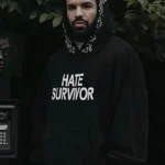 Drake Hate Survivor Black Hoodie