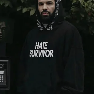Drake Hate Survivor Black Hoodie