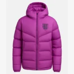 England Lionesses Purple Puffer Jacket