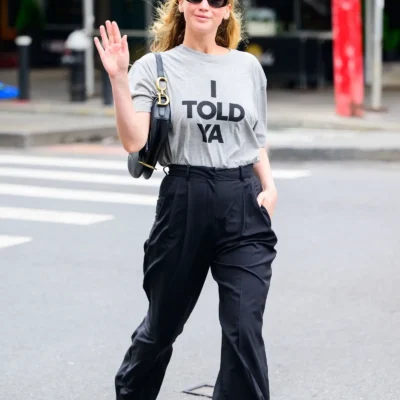 Jennifer Lawrence I Told Ya T-Shirt