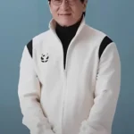 Karate Kid Legends 2025 Jackie Chan White Panda Jacket