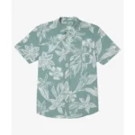 Love Hotel S01 Green Floral Shirt