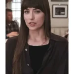 Materialists Dakota Johnson Brown Shirt